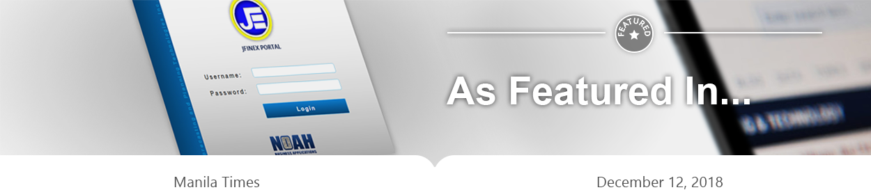 JFINEX partners with NOAH Business Applications to propel financial literacy into the digital age